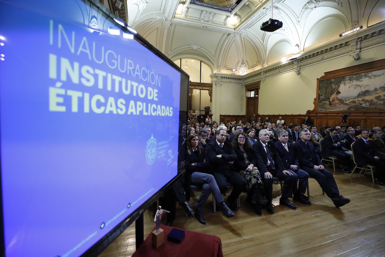 Ceremonia de inauguración del Instituto de Éticas Aplicadas UC