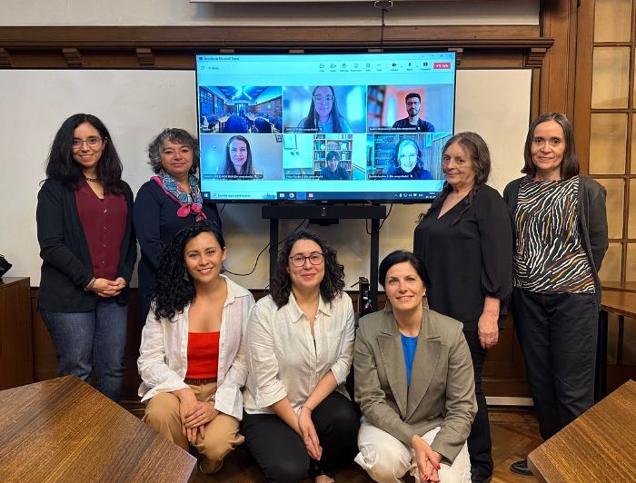 Foto de las investigadoras del Núcleo Milenio Data Justa.